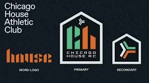 Chicago House identity / Brand system activated through media