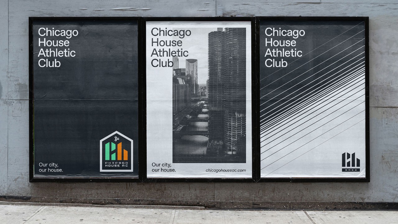 Chicago House AC visual identity