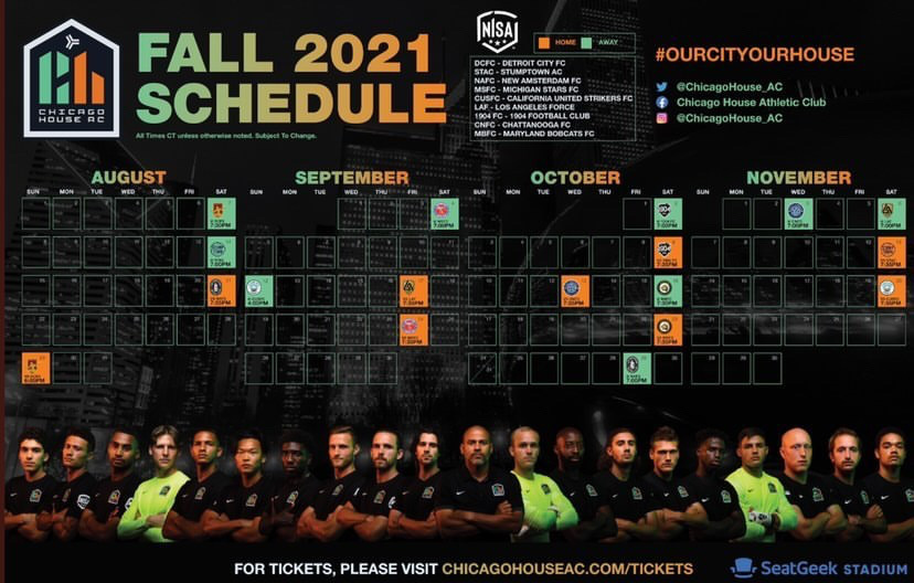 Season schedule / Launch-era social campaign